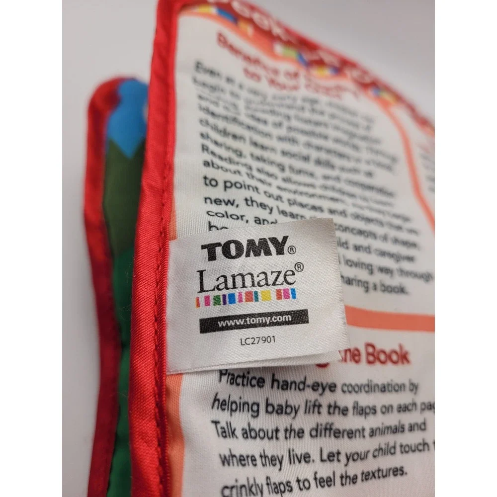Lamaze Peek a boo forest soft‎ book